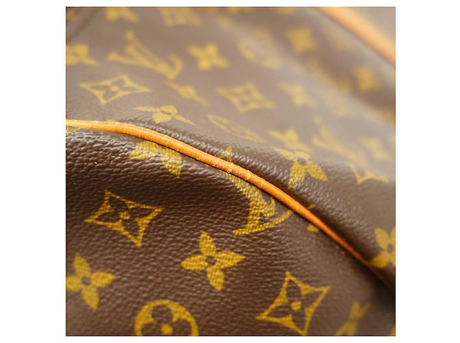 Borsa Louis Vuitton Brown Boston Monogram Keepall 60 Marrone - vista 12
