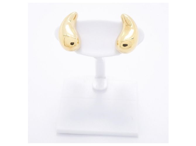 Orecchini a lobo Teardrop Tiffany & Co. in oro giallo 18K - vista 2