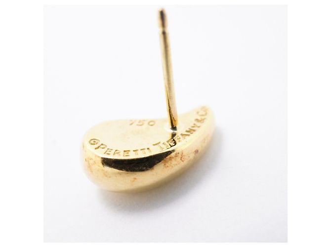 Orecchini a lobo Teardrop Tiffany & Co. in oro giallo 18K - vista 7