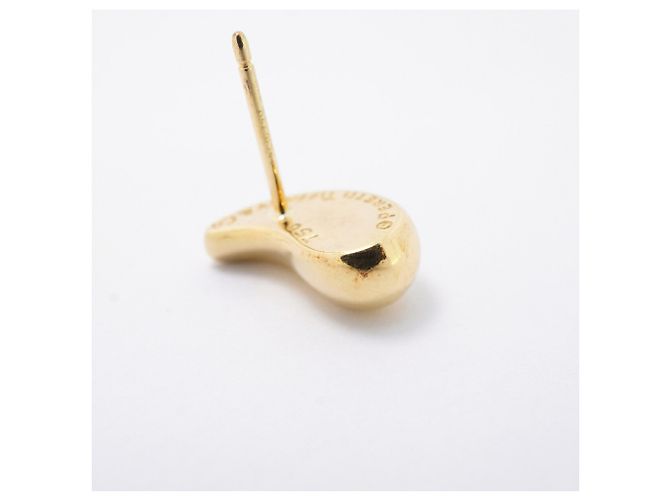 Orecchini a lobo Teardrop Tiffany & Co. in oro giallo 18K - vista 8