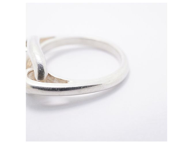 Ring Hermès Anello a fascia Hermes Chaine d'Ancre in Argento 925 - vista 11