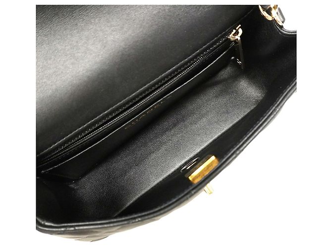 Borsa a spalla Mini Matelassé con catena Chanel Nero - view 4