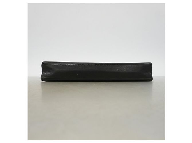 Borsa a tracolla in pelle Gancini Salvatore Ferragamo Nero - vista 3
