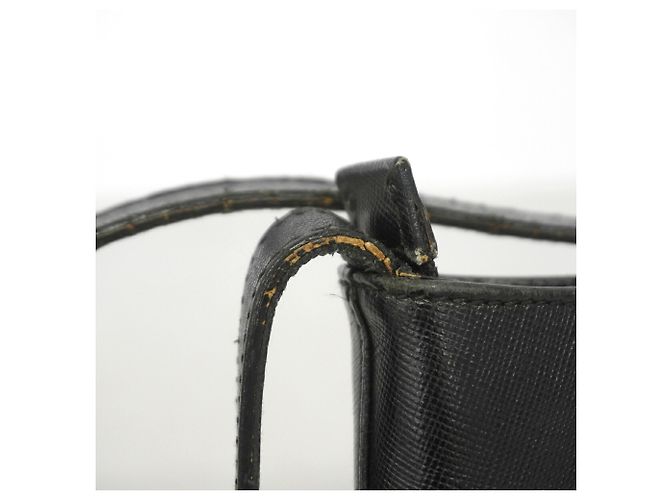 Borsa a tracolla in pelle Gancini Salvatore Ferragamo Nero - vista 7