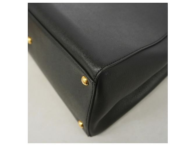Borsa in pelle Fendi Toujours Nero - vista 7