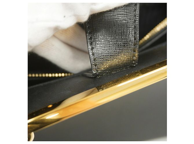 Borsa in pelle Fendi Toujours Nero - vista 9