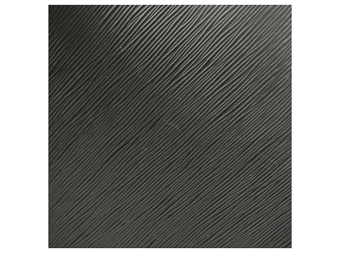 Borsa a tracolla Louis Vuitton Epi Saint Jacques Nero - vista 10