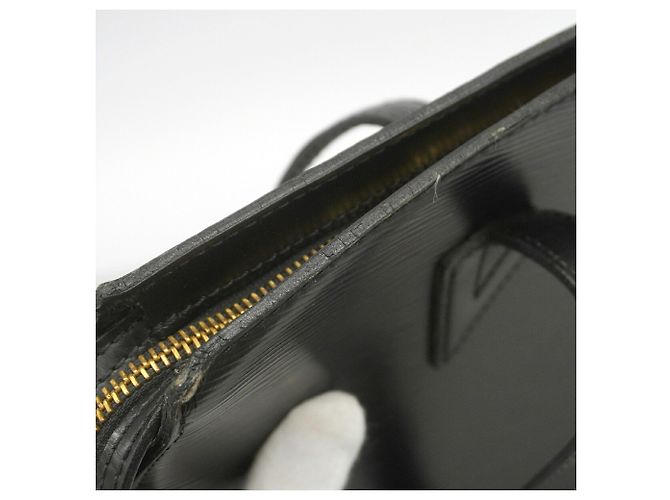 Borsa a tracolla Louis Vuitton Epi Saint Jacques Nero - vista 6