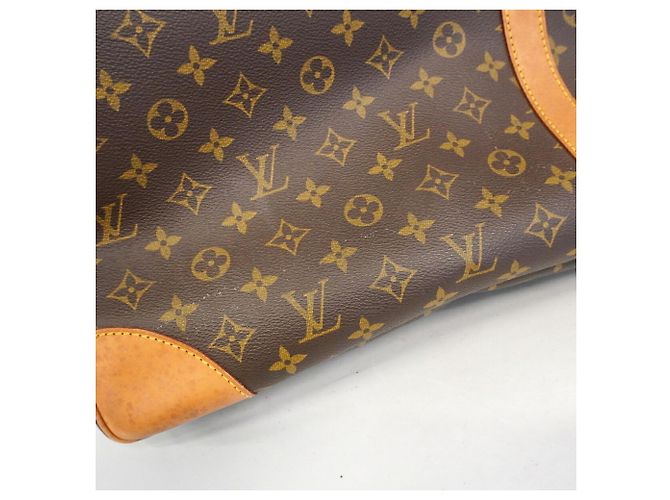 Borsa Louis Vuitton Boston Monogram Sirius 70 Marrone - vista 12