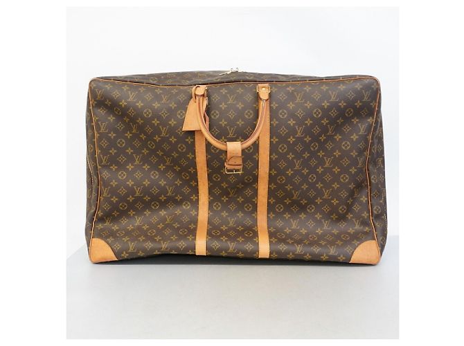 Borsa Louis Vuitton Boston Monogram Sirius 70 Marrone - vista 13