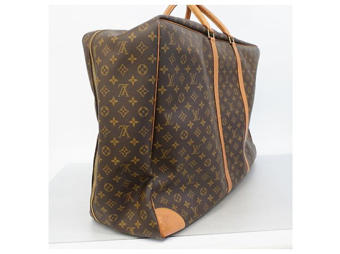 Borsa Louis Vuitton Boston Monogram Sirius 70 Marrone - vista 2