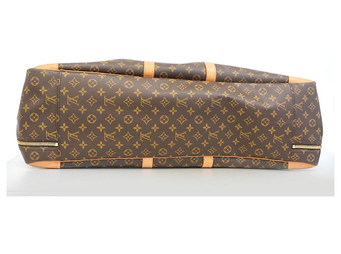 Borsa Louis Vuitton Boston Monogram Sirius 70 Marrone - vista 3