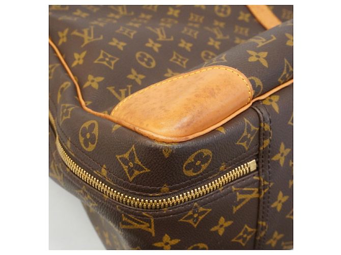 Borsa Louis Vuitton Boston Monogram Sirius 70 Marrone - vista 7