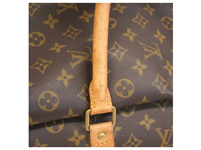 Borsa Louis Vuitton Boston Monogram Sirius 70 Marrone - vista 9