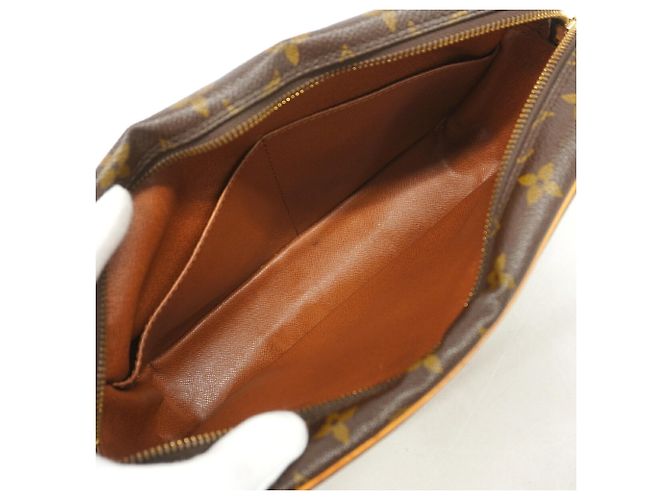Borsa a Clutch Louis Vuitton Monogram Compiegne 28 Marrone - vista 4