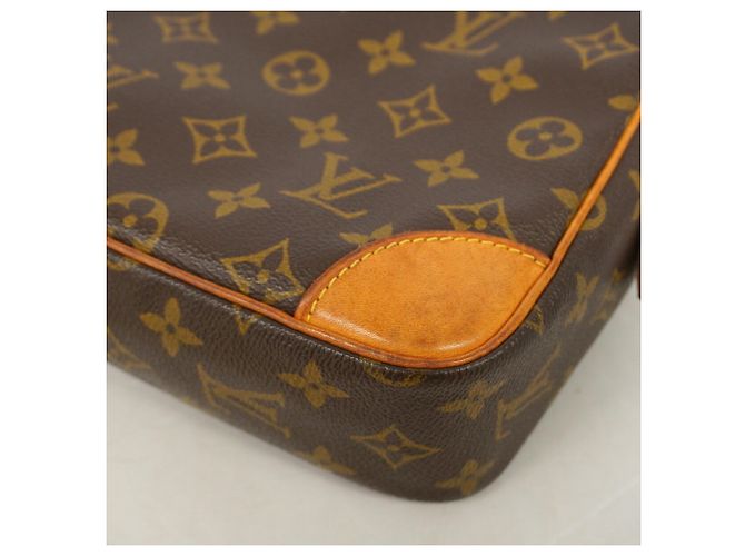 Borsa a Clutch Louis Vuitton Monogram Compiegne 28 Marrone - vista 7