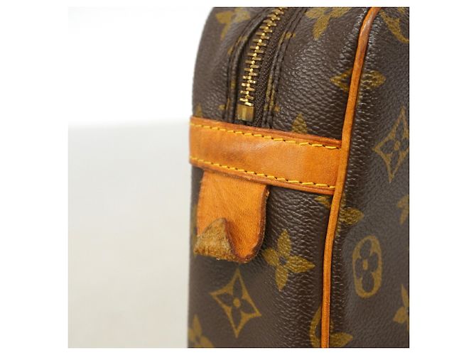 Borsa a Clutch Louis Vuitton Monogram Compiegne 28 Marrone - vista 8