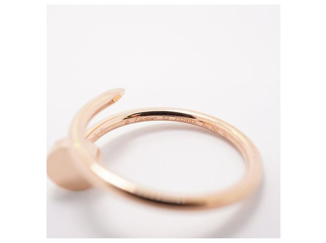 Anello Cartier Juste un Clou in oro rosa 18K - vista 4