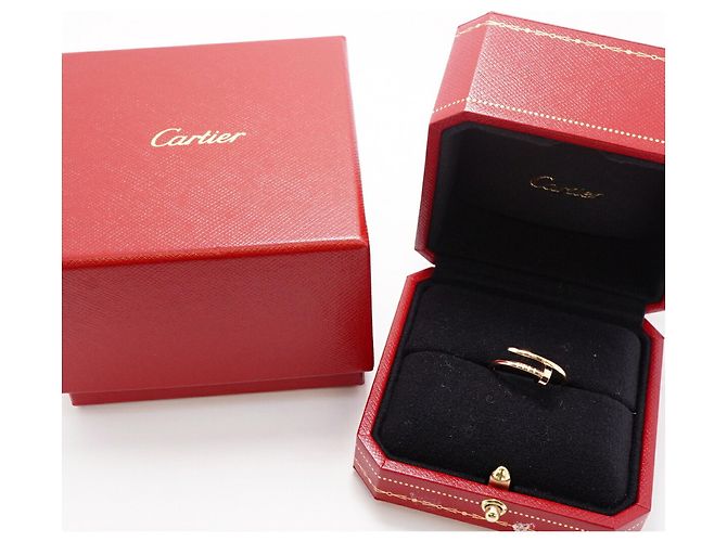 Anello Cartier Juste un Clou in oro rosa 18K - vista 8