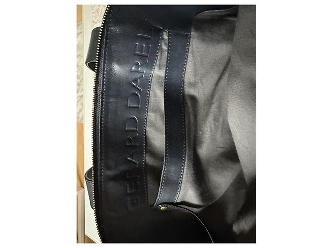 Gerard Darel Borsa tote in pelle nera Gérard Darel Nero - vista 6