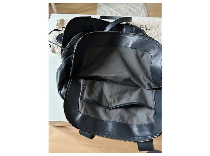 Gerard Darel Borsa tote in pelle nera Gérard Darel Nero - vista 7