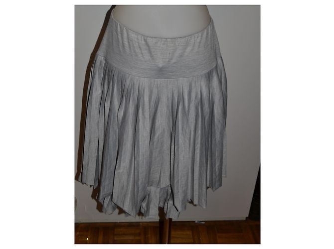 Falda plisada Pinko gris - vista 4