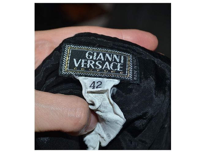 Falda negra Gianni Versace Negro - vista 5