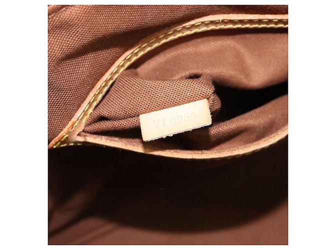 Louis Vuitton Alma Monogram Canvas MM Marrone - vista 7