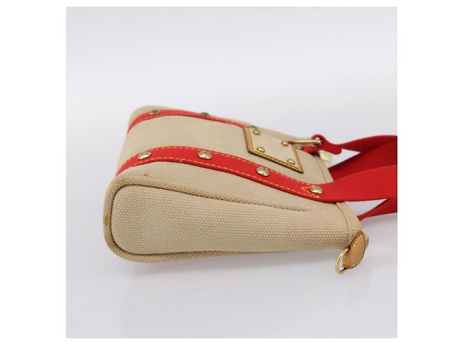 Louis Vuitton Antigua Canvas PM Beige - vista 4