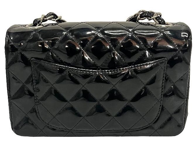 Chanel Classic Single Flap Quilted Lambskin Moyen Nero - vista 2