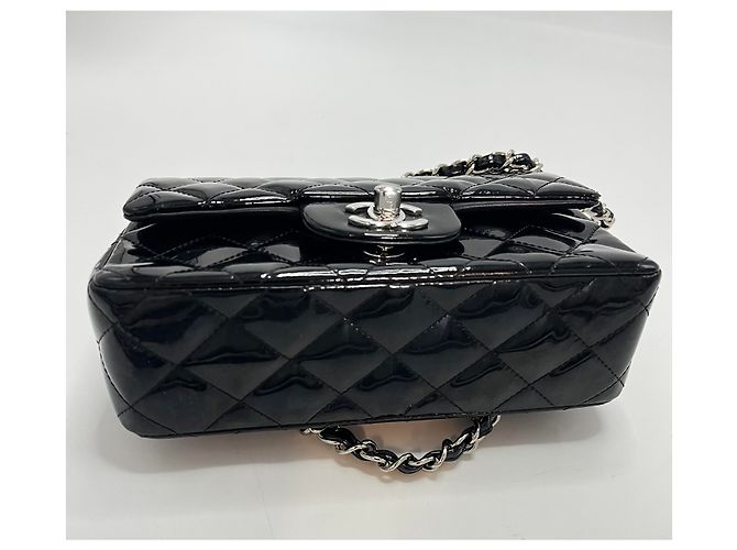 Chanel Classic Single Flap Quilted Lambskin Moyen Nero - vista 4