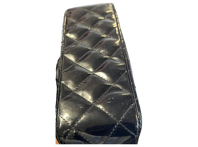 Chanel Classic Single Flap Quilted Lambskin Moyen Nero - vista 7