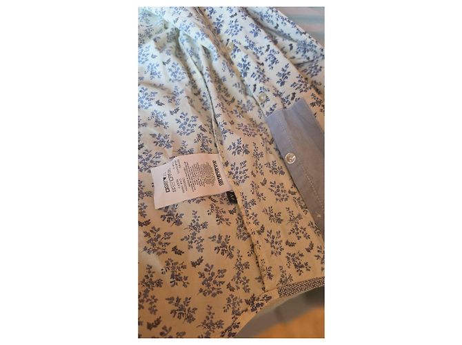 Camisa floral Napapijri para mujer Blanco Azul - vista 5