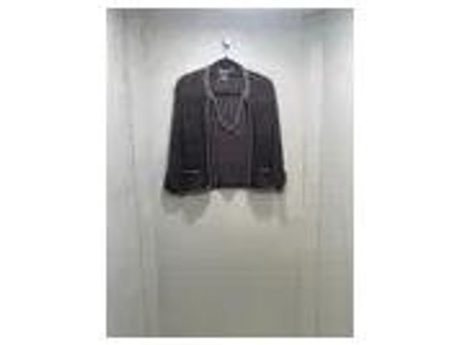 Chanel Tweed-Jacke Lila - Ansicht 3