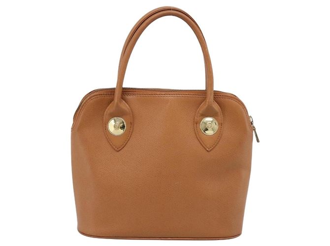 MCM Vintage Leder Handtasche Braun - Ansicht 2