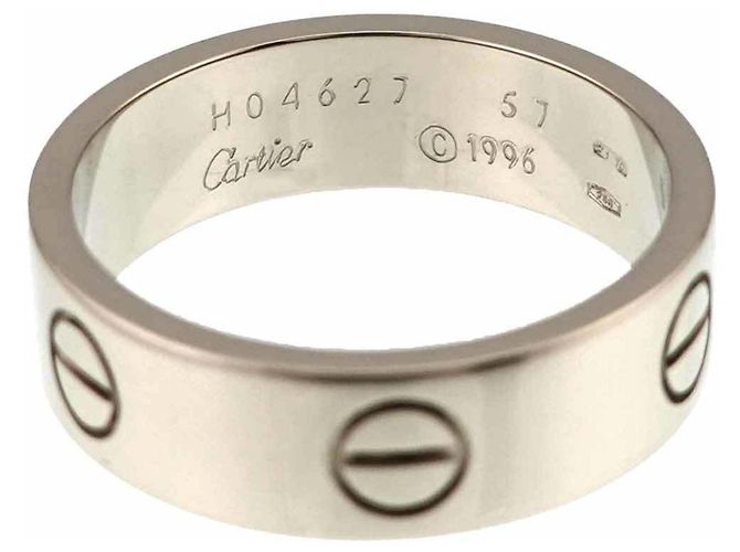 Cartier Love Ring in Weißgold - Ansicht 2