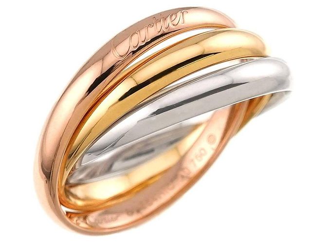 Bague Cartier Trinity en or 18K - vue 3