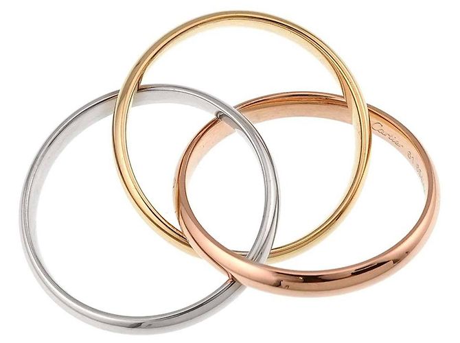 Bague Cartier Trinity en or 18K - vue 4