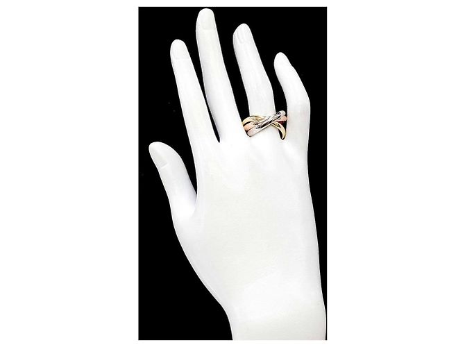 Bague Cartier Trinity en or 18K - vue 6