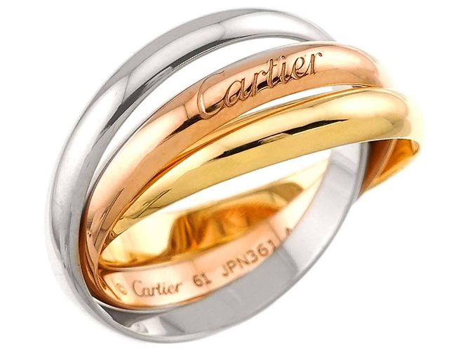 Bague Cartier Trinity MM #61 - vue 3
