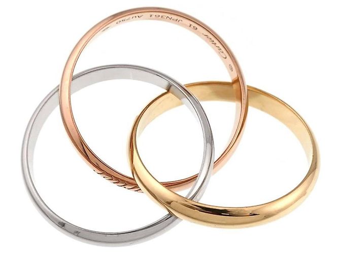 Bague Cartier Trinity MM #61 - vue 4
