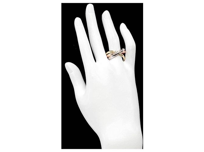 Bague Cartier Trinity MM #61 - vue 6