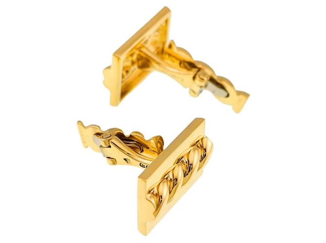 Gemelli Van Cleef & Arpels in oro giallo 18K - vista 2