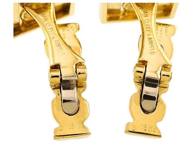 Gemelli Van Cleef & Arpels in oro giallo 18K - vista 7