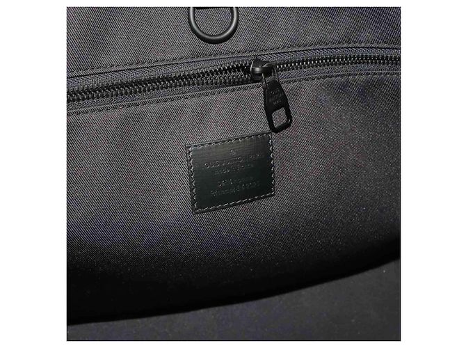 Louis Vuitton Shopper Tote MM in Black Leather - view 6
