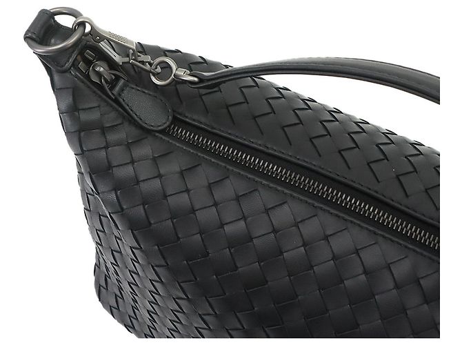 Borsa Bottega Veneta Intrecciato Nero - vista 8