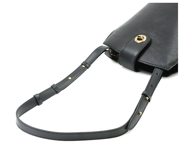 Borsa a tracolla Louis Vuitton Epi Cluny Nero - vista 4