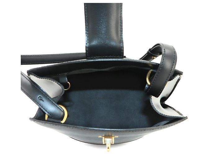 Borsa a tracolla Louis Vuitton Epi Cluny Nero - vista 5