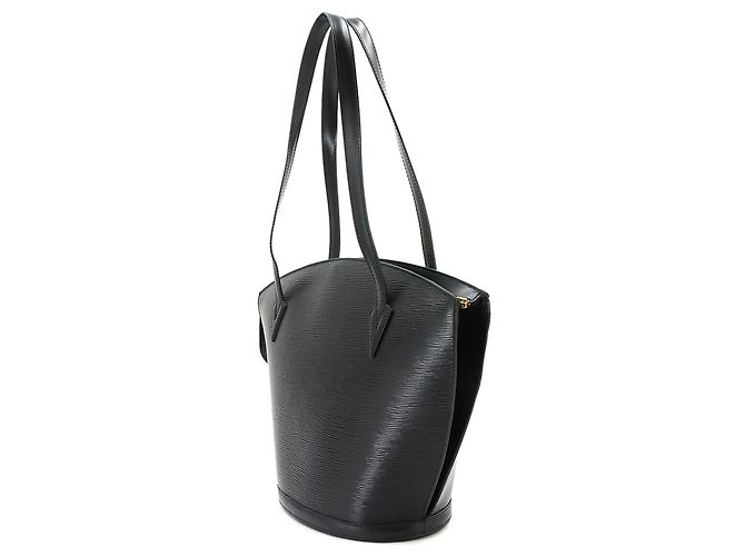 Borsa Tote Louis Vuitton Epi Saint Jacques Nero - vista 2