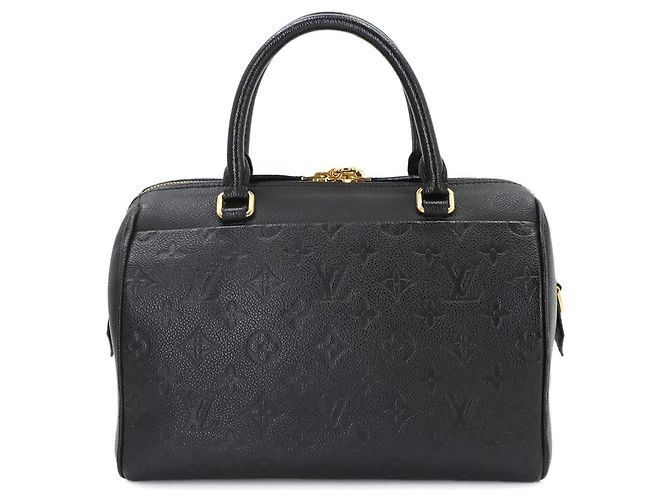 Borsa Louis Vuitton Speedy Bandouliere 25 NM Nero - vista 2